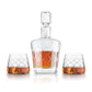 FINAL TOUCH CRYSTAL WHISKEY DECANTER SET