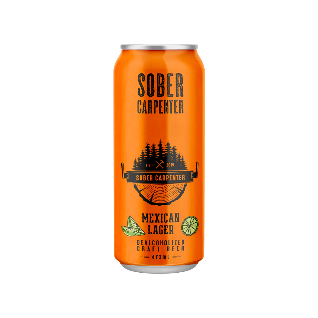 SOBER CARPENTER MEXICAN LAGER NON-ALCOHOLIC
