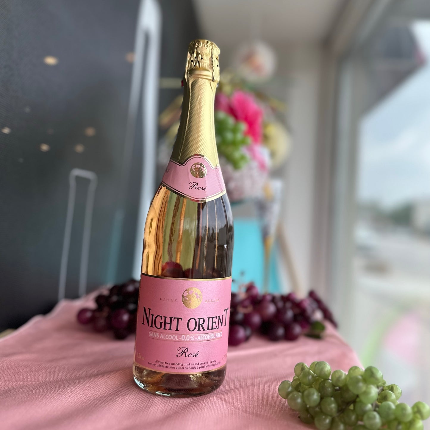 Night Orient Non Alcohol Sparkling  Rose