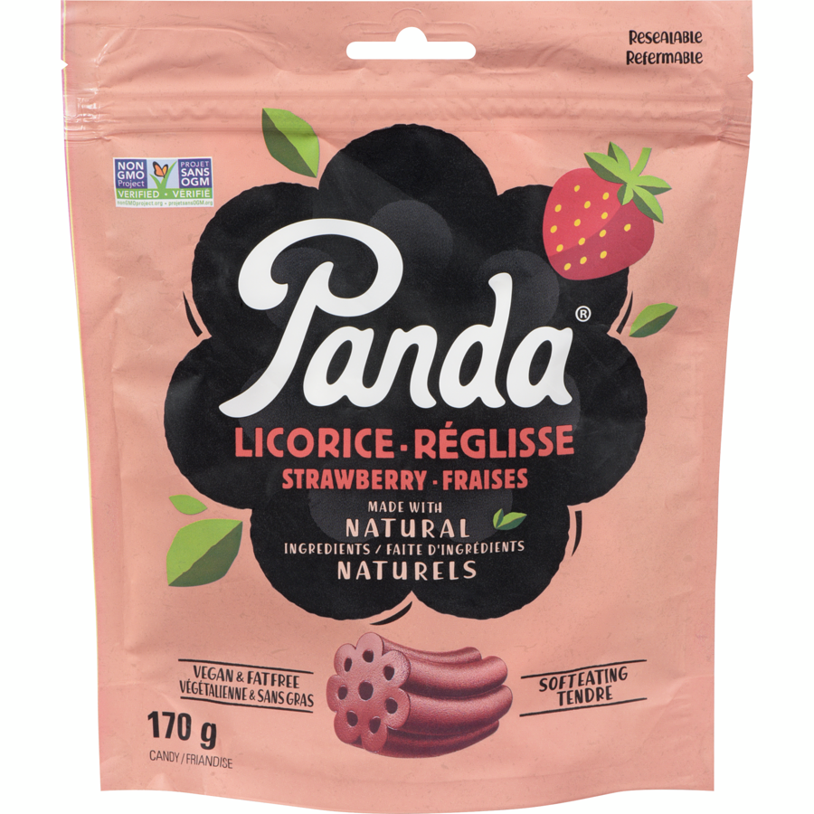 PANDA STRAWBERRY LICORICE