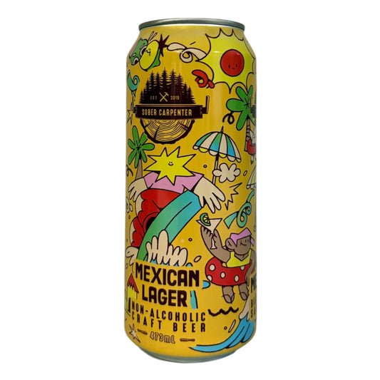 SOBER CARPENTER MEXICAN LAGER NON-ALCOHOLIC