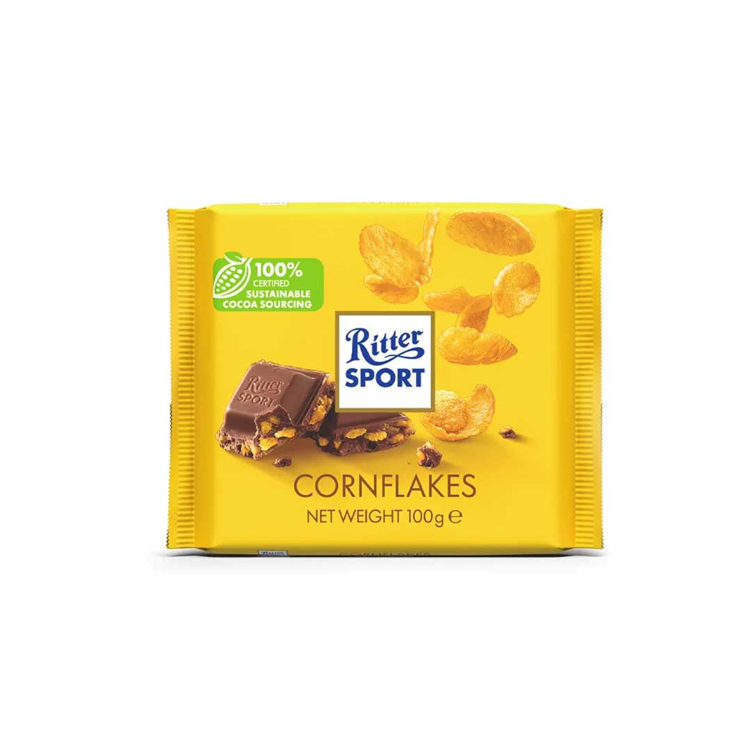 RITTER MILK CHOCOLATE W/ CORNFLAKES