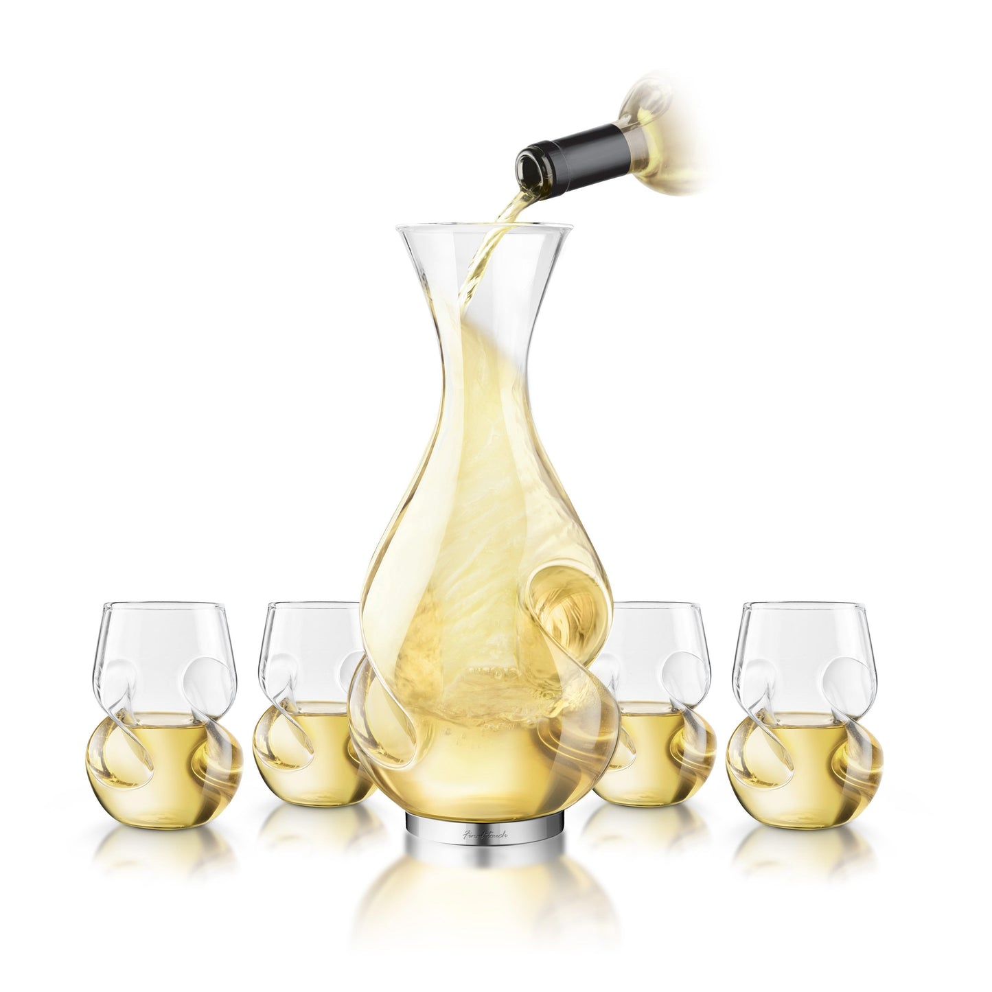 FINAL TOUCH CONUNDRUM L'GRAND AERATOR DECANTER SET