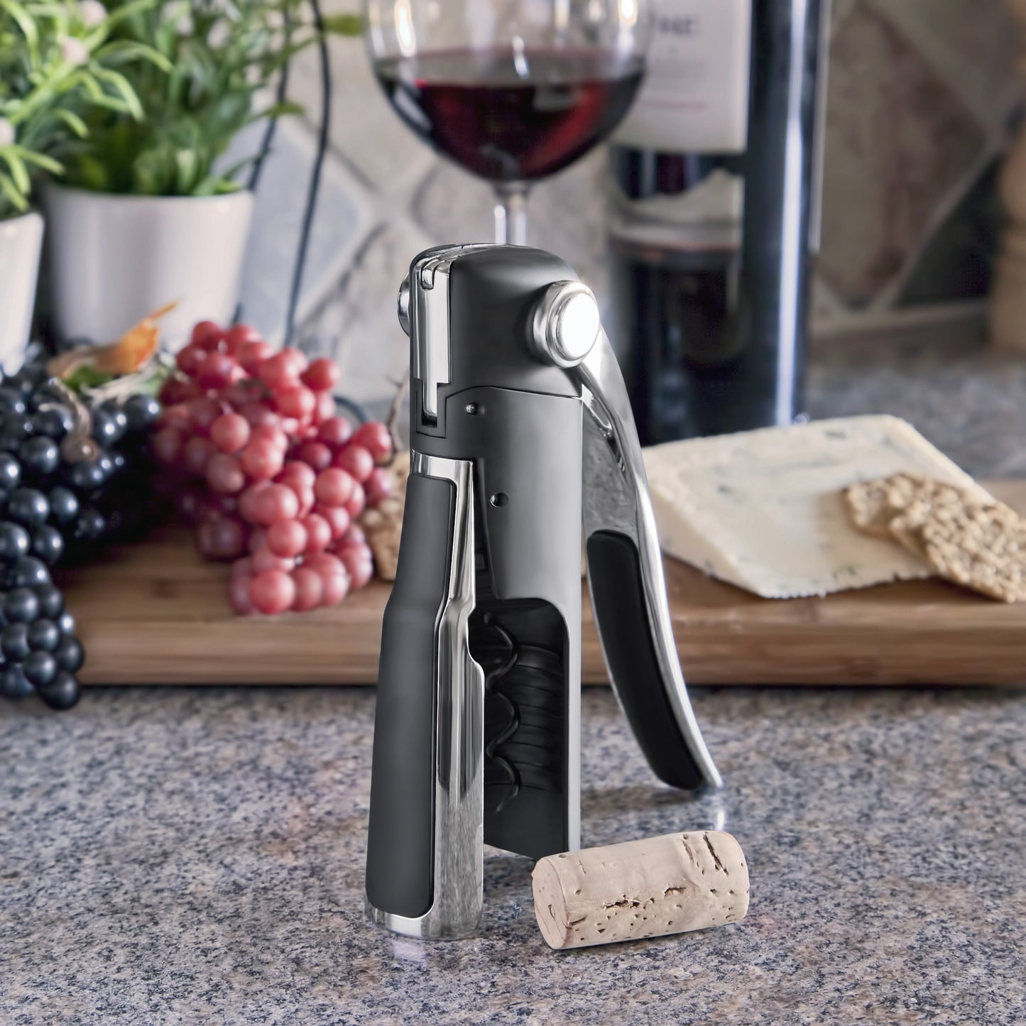 FINAL TOUCH THE VINTNER SINGLE LEVER CORKSCREW