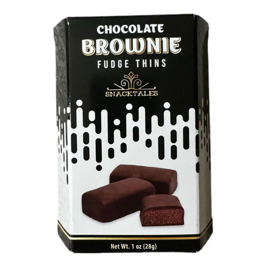 SNACKTALES CHOCOLATE BROWNIE FUDGE THINS