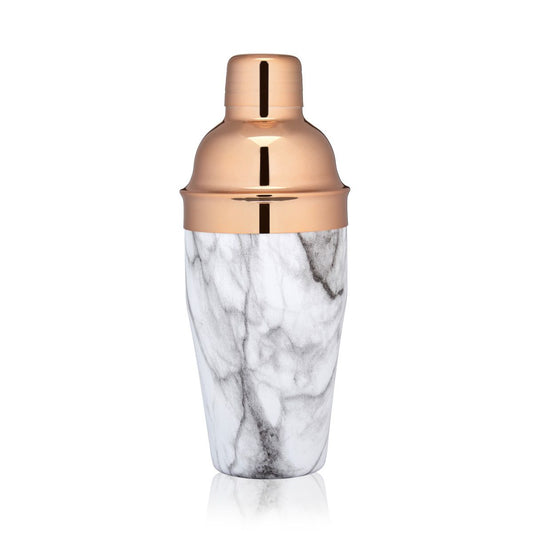 TRUE COPPER & MARBLE COCKTAIL SHAKER