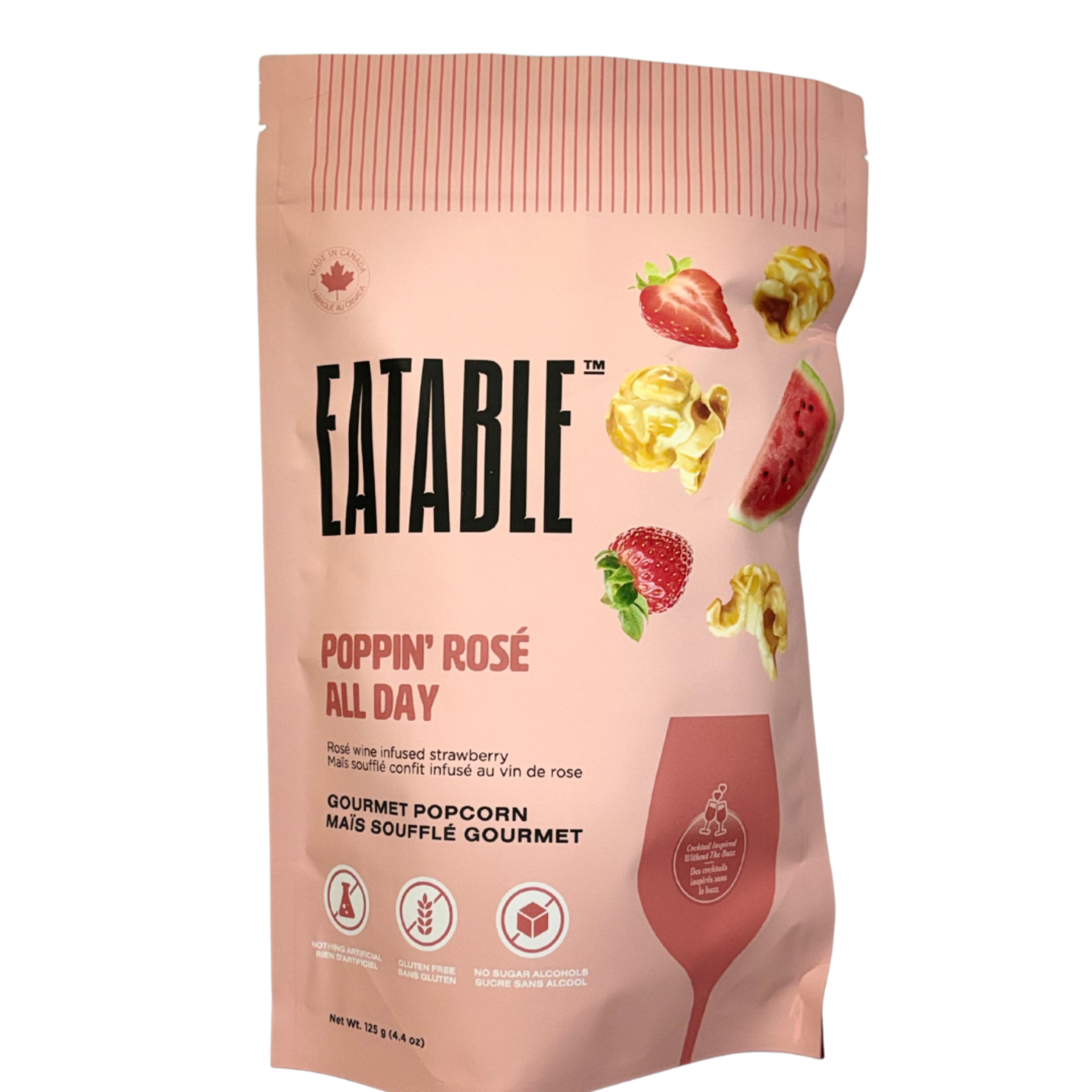 EATABLE POPPIN' ROSE ALL DAY 125g – The Pourium