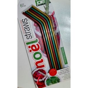 JOIE NOEL STAINLESS STRAWS
