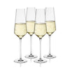 VISKI ULTRALIGHT CRYSTAL CHAMPAGNE FLUTES