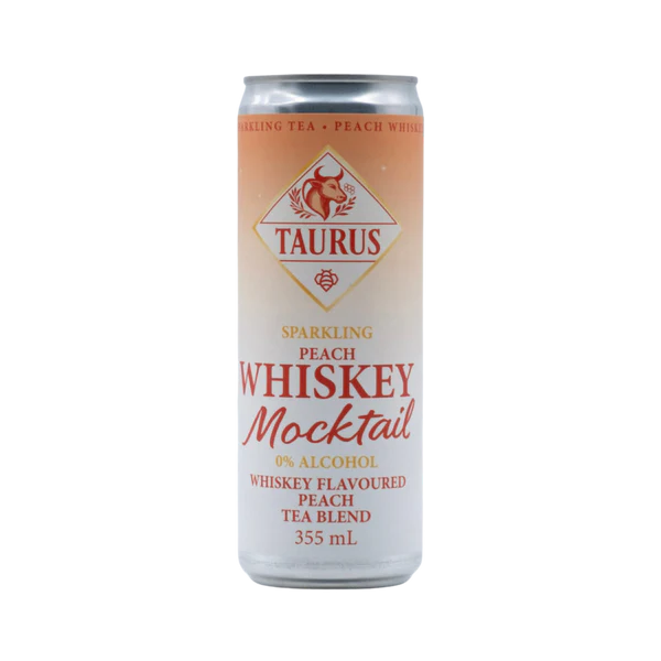 TAURUS PEACH WHISKEY MOCKTAIL