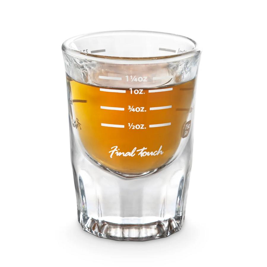 FINAL TOUCH MEASURED SHOT GLASS