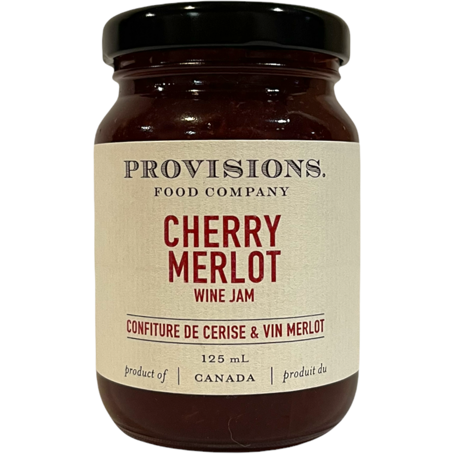 PROVISIONS CHERRY MERLOT WINE JAM