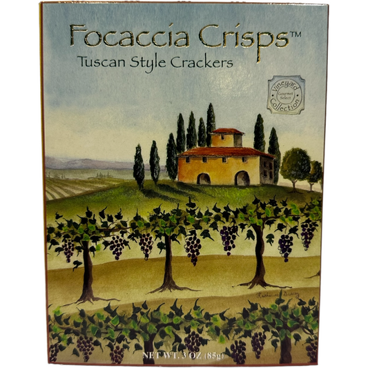 CRACKERS - FOCACCIA CRISPS SMALL