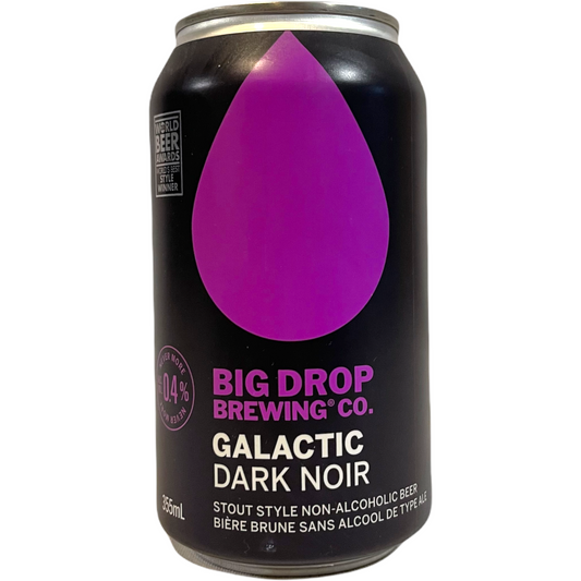 BIG DROP GALACTIC DARK NOIR STOUT NON-ALCOHOLIC