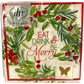 BEVERAGE NAPKINS XMAS