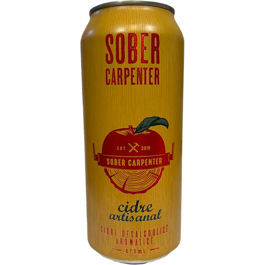 SOBER CARPENTER CRAFT CIDER NON-ALCOHOLIC