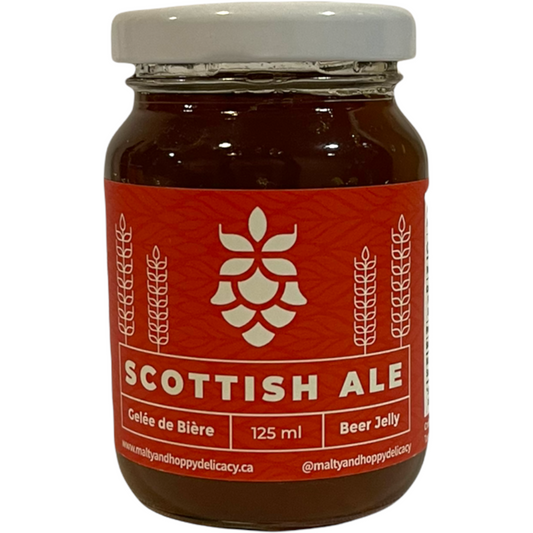 MALTY and HOPPY SCOTTISH ALE BEER JELLY
