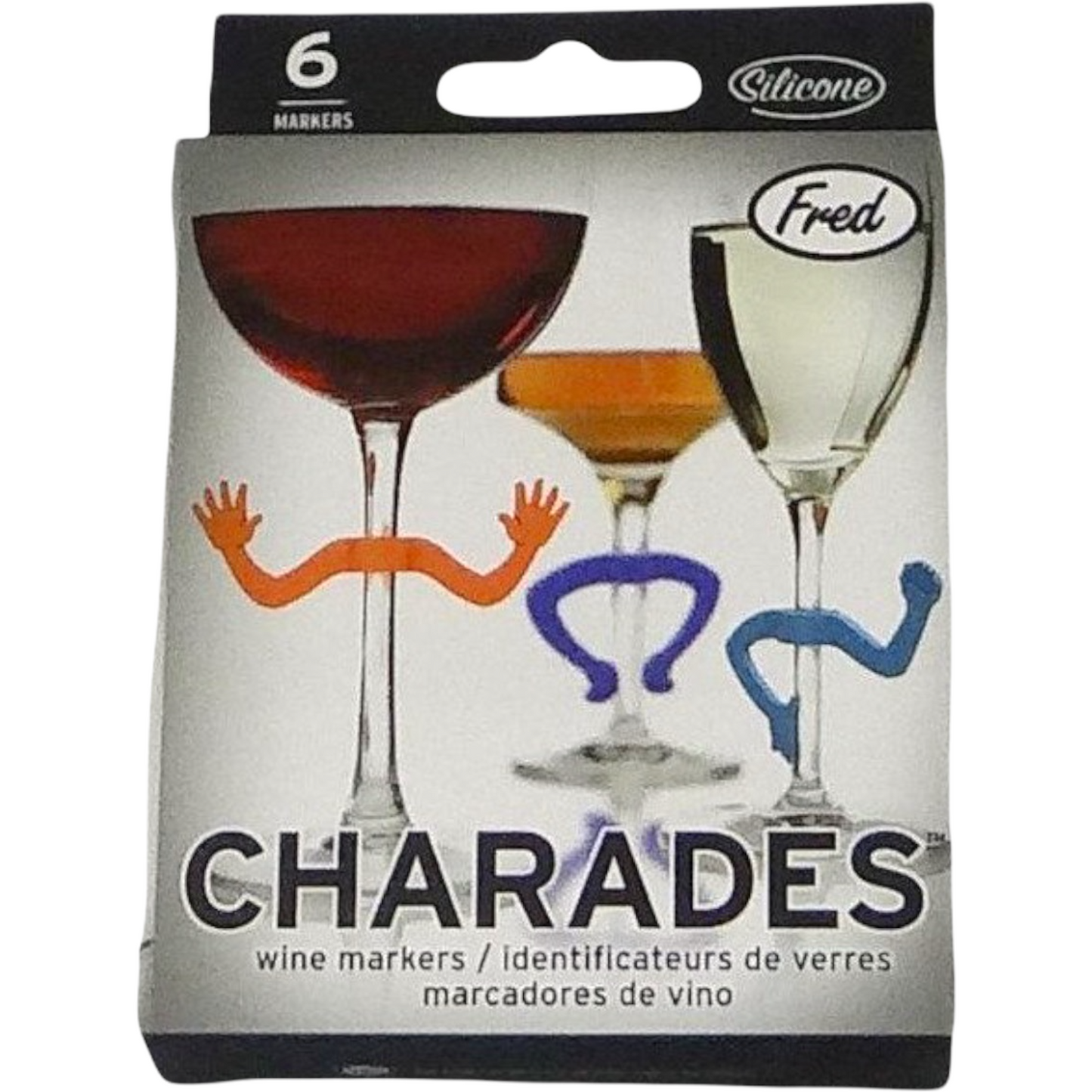 FRED CHARADES WINE MARKERS