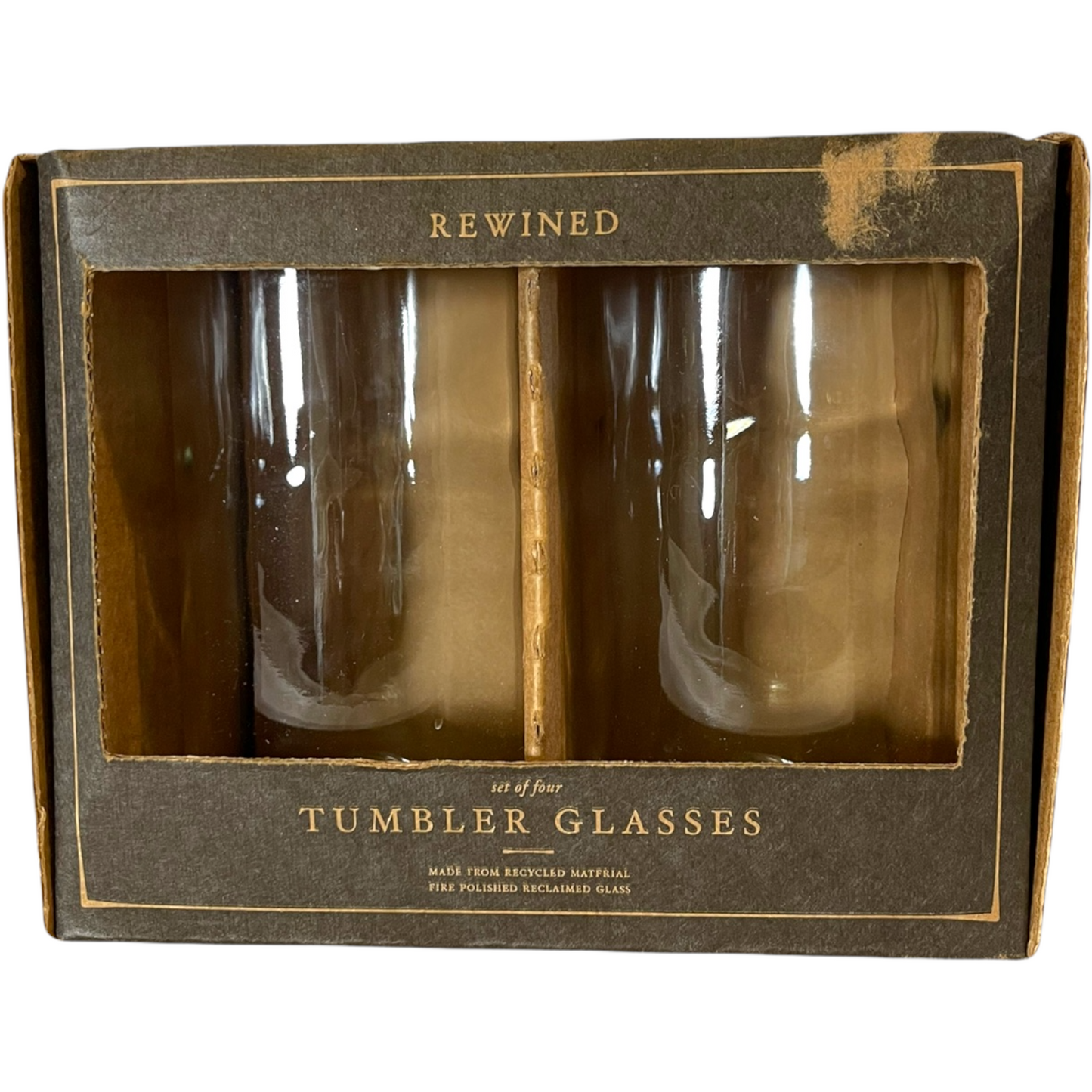 REWINED TUMBLER GLASSES