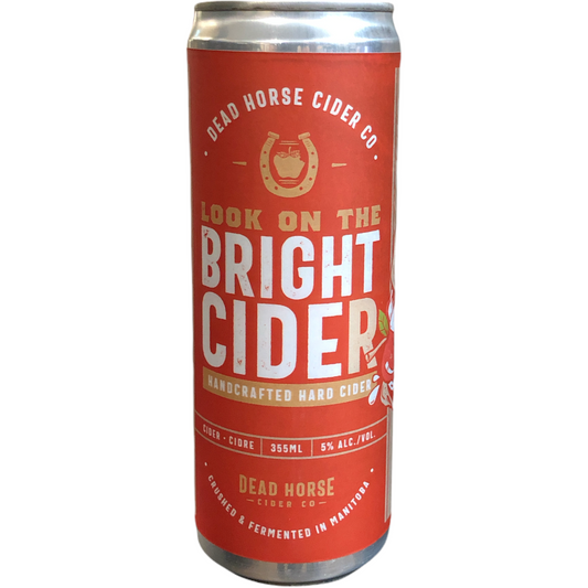 DEAD HORSE LOOK ON THE BRIGHT CIDER