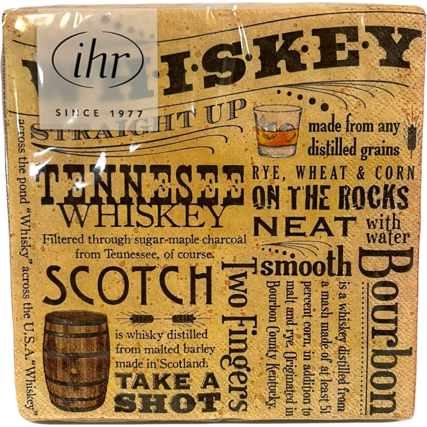 BEVERAGE NAPKIN ASSORTED