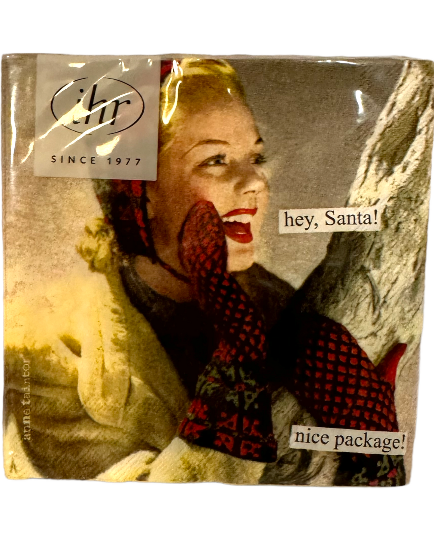 IHR Holiday Cocktail Napkins