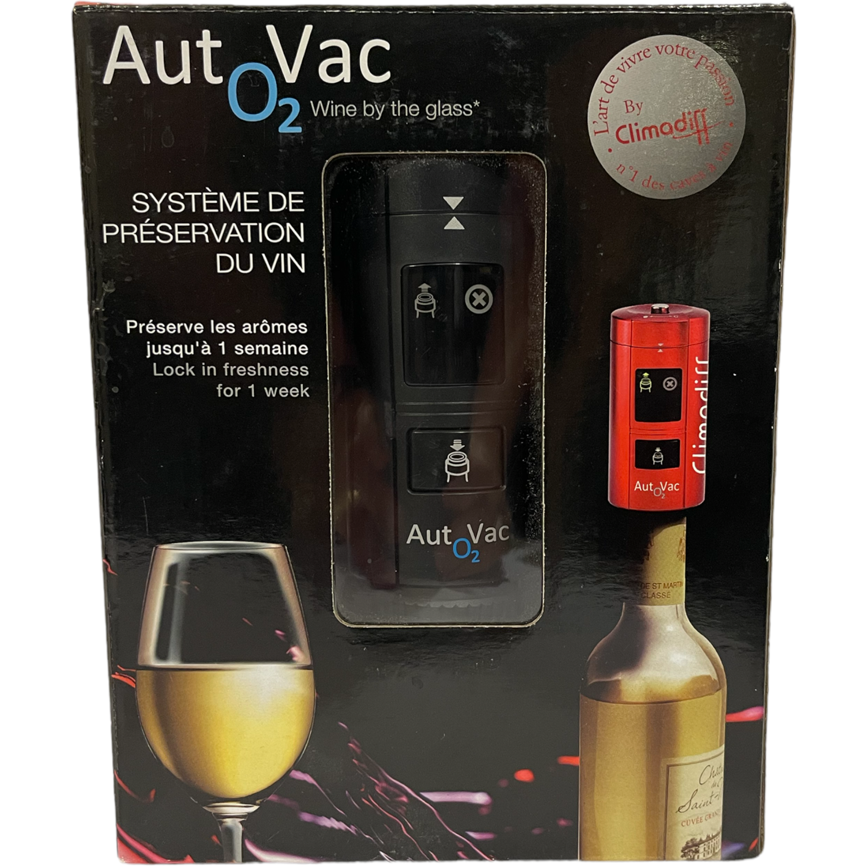 CLIMADIFF AUTO VAC WINE PRESERVER – The Pourium