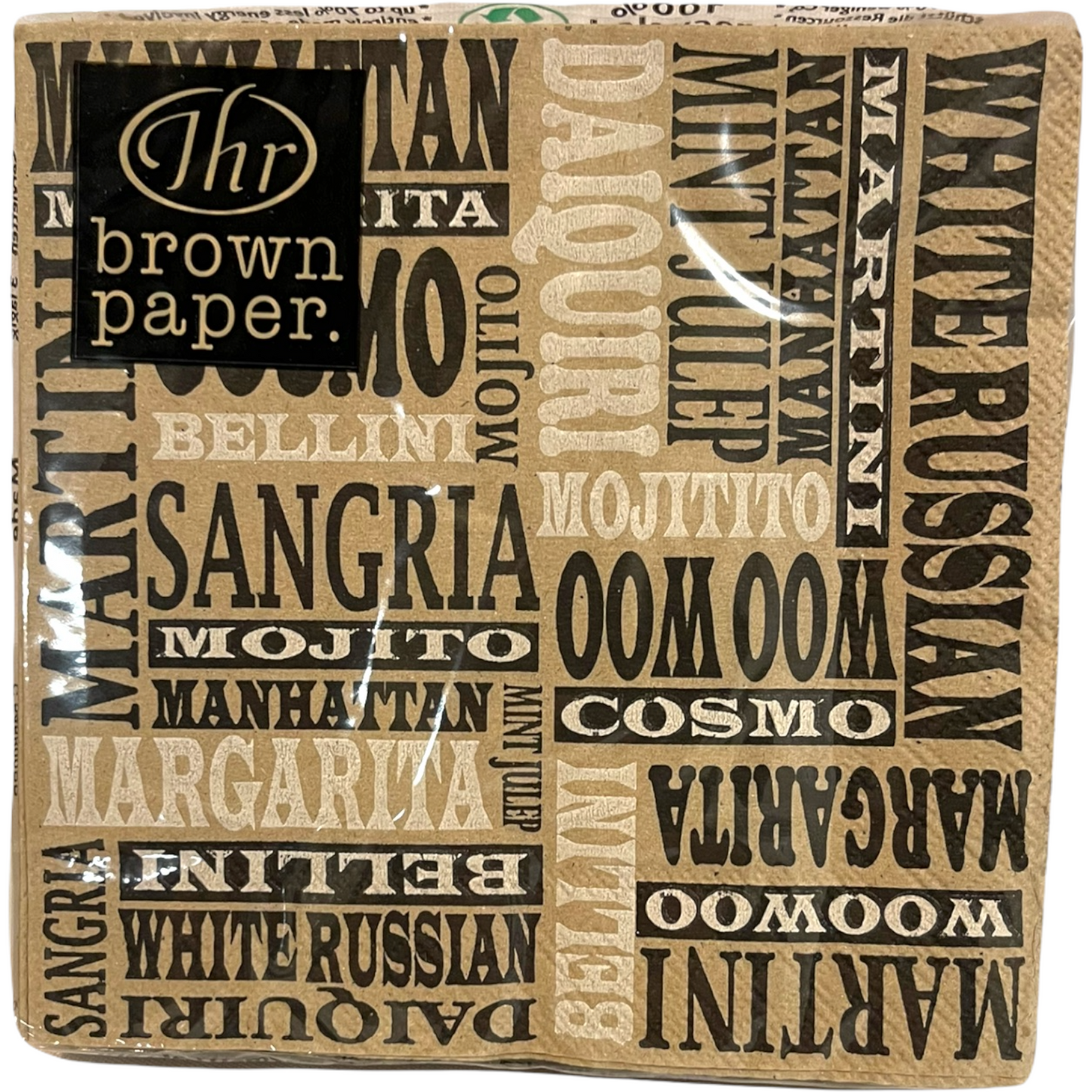 BEVERAGE NAPKIN ASSORTED