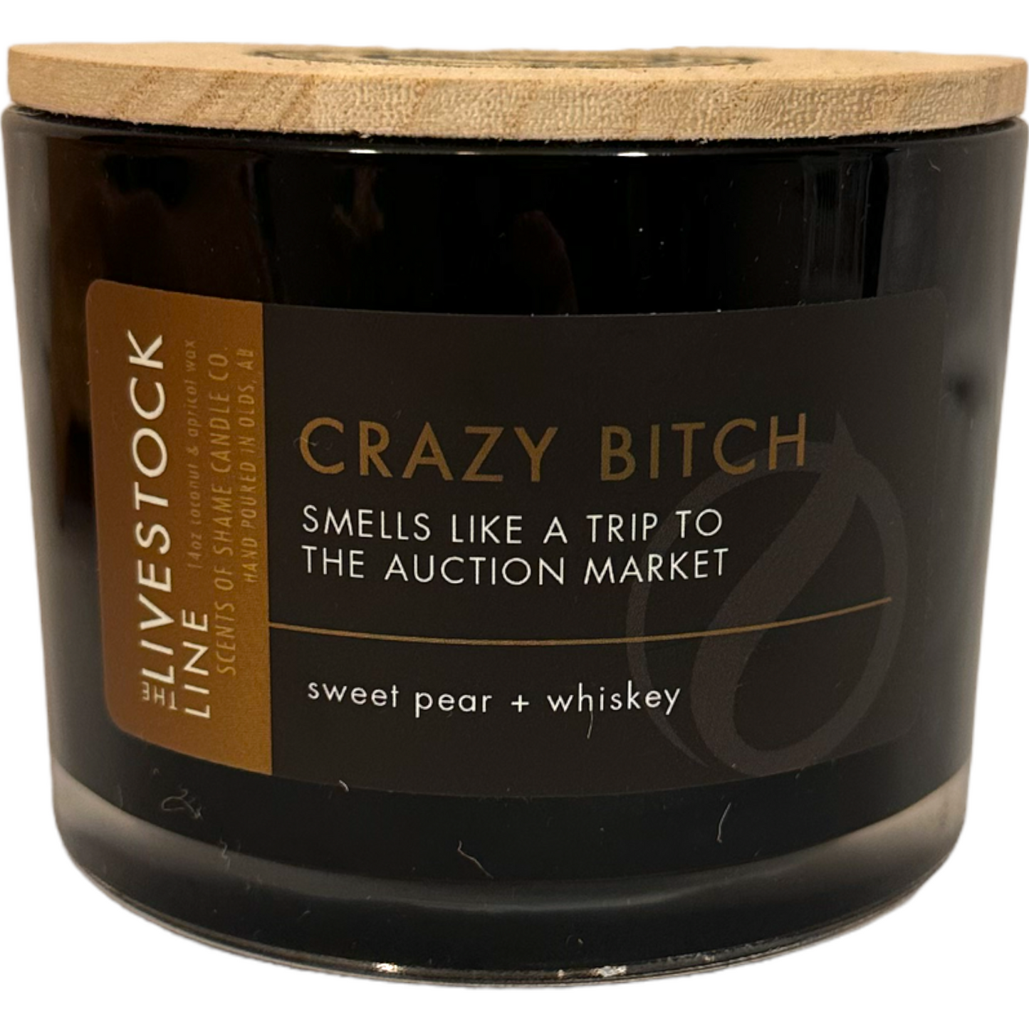 SCENTS OF SHAME CRAZY B!TCH CANDLE