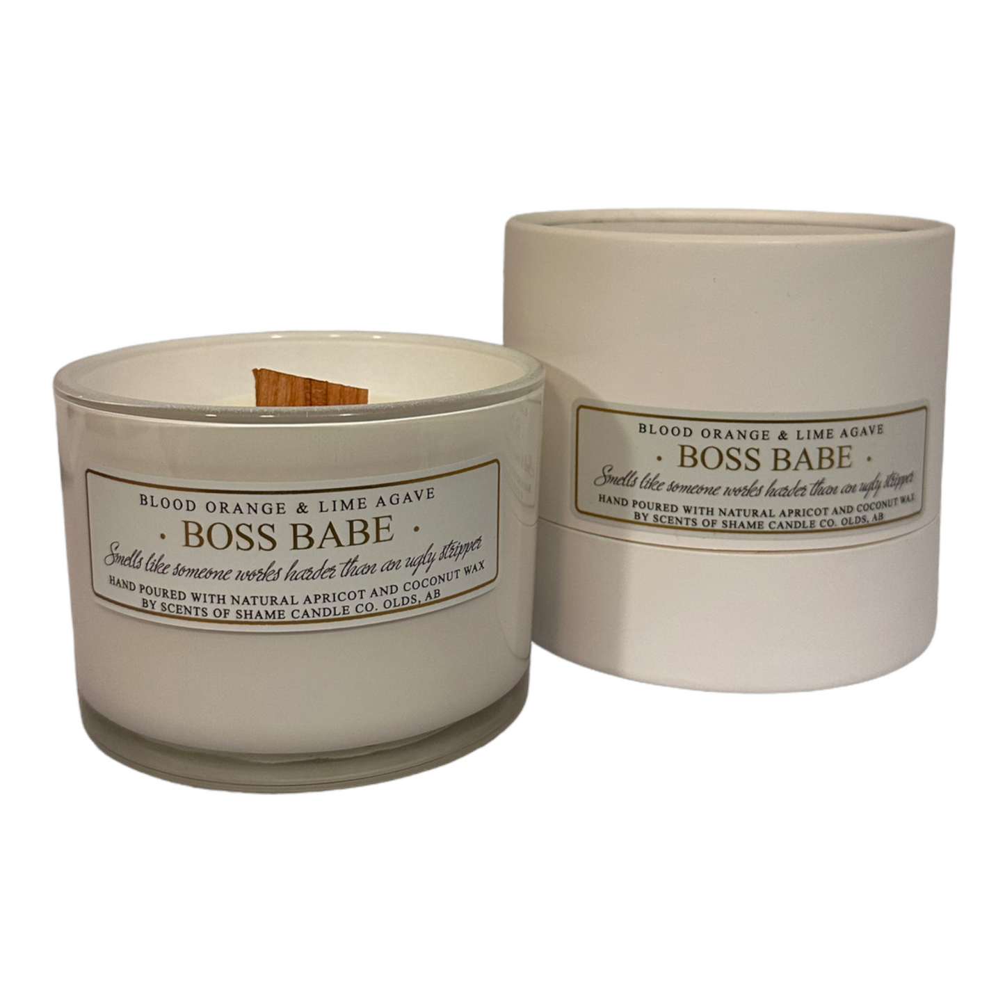 SCENTS OF SHAME BOSS BABE CANDLE