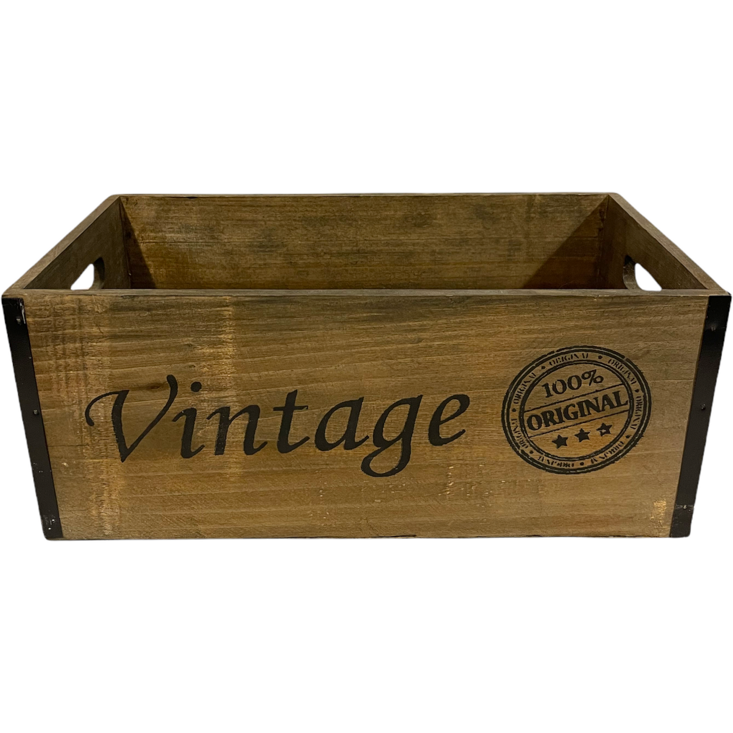 VINTAGE WOOD CONTAINER