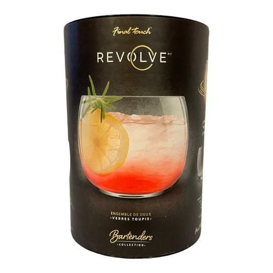 FINAL TOUCH REVOLVE SPINNING GLASSES