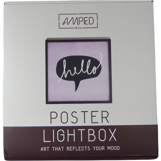 AMPED POSTER LIGHTBOX
