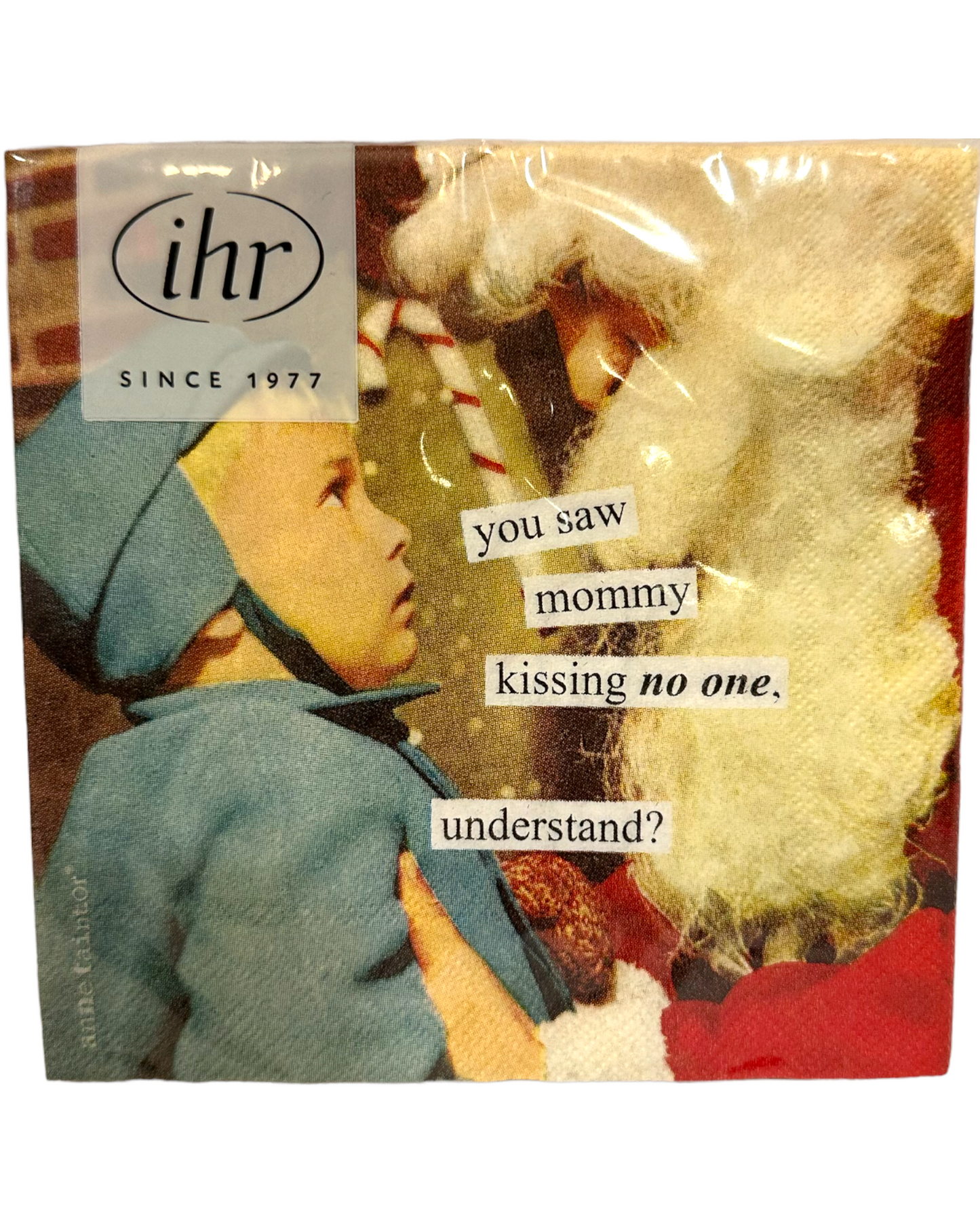 IHR Holiday Cocktail Napkins