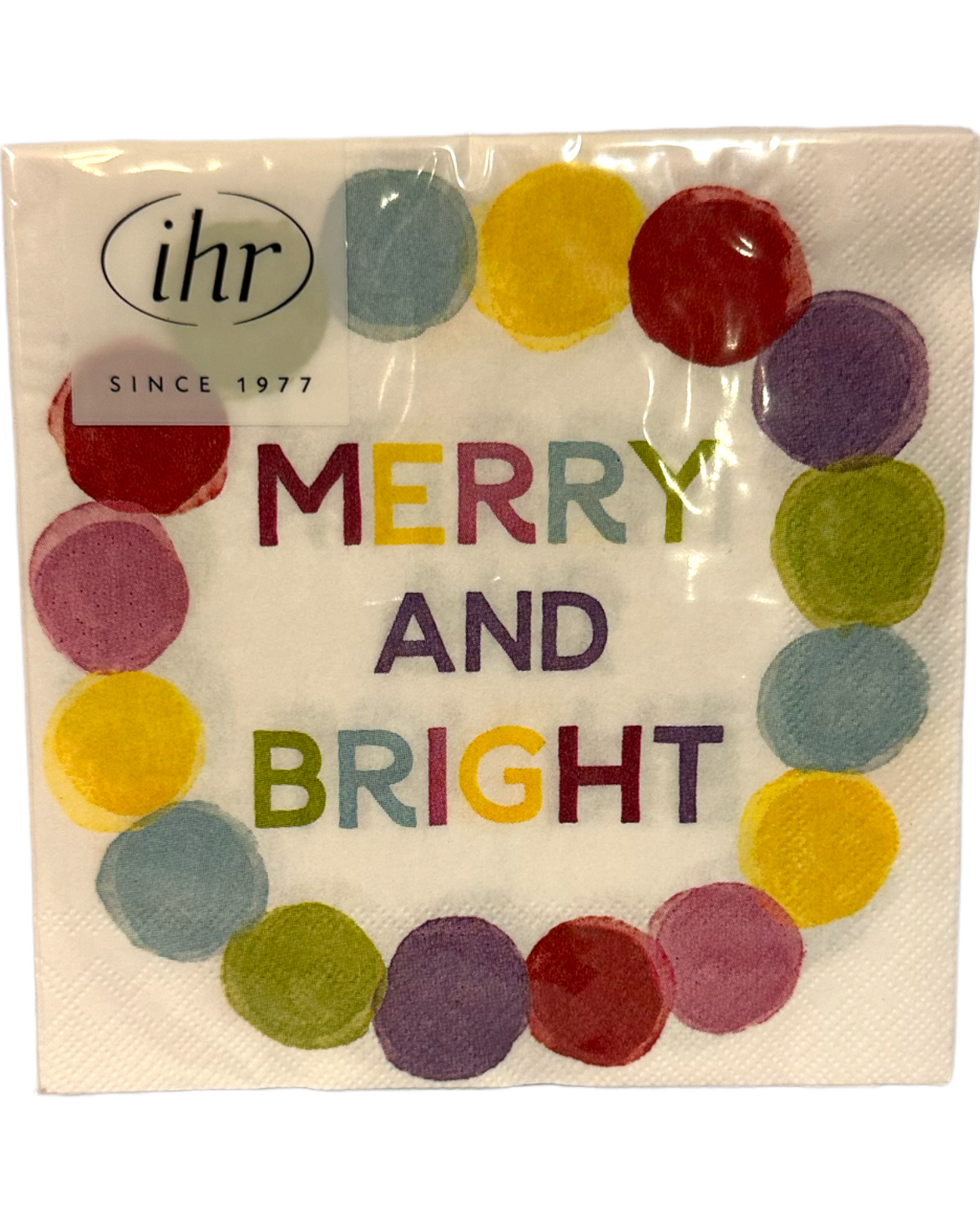 IHR Holiday Cocktail Napkins