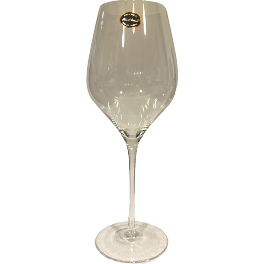 FINAL TOUCH CRYSTAL RED WINE GLASSES