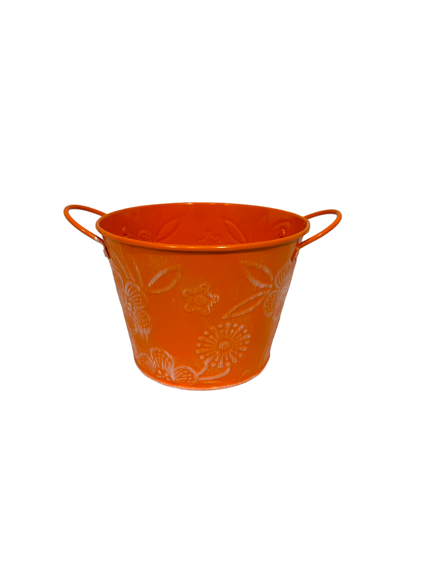 BASE - MINI ORANGE FLOWER POT